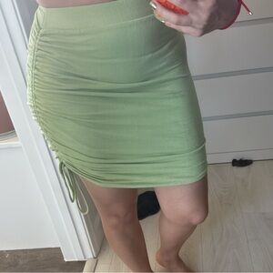 Free People Mint Skirt